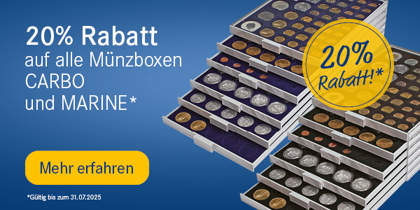 Lindner Münboxen Carbo Marine 20  Rabatt Teaser